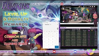 Devikins Level Up Rewards DVK Vault and Royalty Points Program Tips and Guide [upl. by Nigrom544]