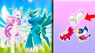 GOOD NEWS ABOUT SINNOH TOUR Origin Forms Confirmed  How to Get the New Shiny Pokémon [upl. by Siravaj]