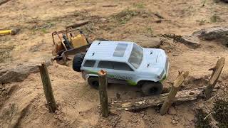 124 Scale RC Crawler Track [upl. by Aivuy]