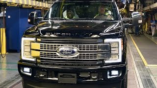 Ford FSeries Super Duty Production [upl. by Harmonie634]