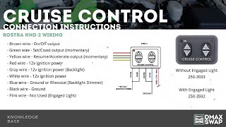 Cruise Control Pigtail Instructions [upl. by Tomkins346]