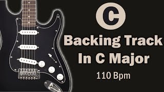 Backing Track In C Major  110 Bpm [upl. by Chaddie409]