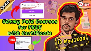 EP 820 How to get Udemy Courses for FREE in 2024  Udemy Coupon Code 2024  Latest Udemy Coupons [upl. by Orms]