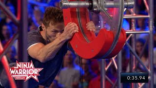 Mit Abstand die schnellste Zeit im ersten Parcours – Sladi is back  Ninja Warrior Germany 2018 [upl. by Meehaf900]