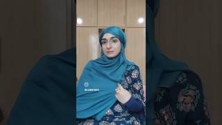 Khimar Style Silk Hijab Tutorial [upl. by Cheung]