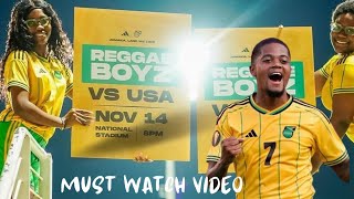 Jamaica vs USA It’s Time to Be Brave Bold and Smart Can Jamaica Secure a Huge Win [upl. by Aisetal43]