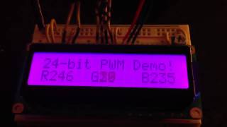 Arduino 16x2 Backlit LCD PWM Hack [upl. by Kall374]