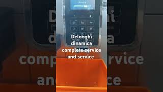 Delonghi coffee machine dinamica complete service and descaling [upl. by Elena]