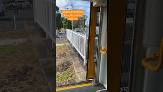 Tangara overshoots platform train australiantrains railwayline trains trainspeed sydneytrains [upl. by Uhej]