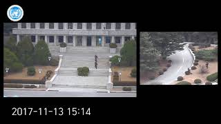 UNC Releases Footage of North Korean Defector [upl. by Howarth673]