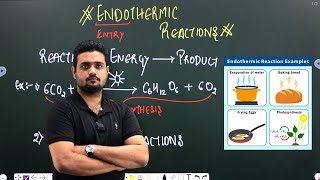 Chemical reactions and equations  Endothermic and Exothermic Reaction class 10th  Atech Classes [upl. by Ykcub]