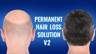 Cure Baldness amp Regrow Hair Subliminal V2  Hair Growth Binaural Beats Permanent Hair Loss Solution [upl. by Delaney731]