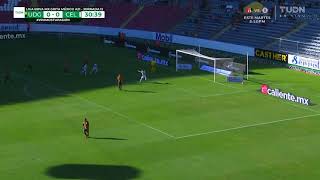 Gol de D Jiménez  Leones Negros 0  1 Celaya  Jornada 12  Grita México A21 [upl. by Willtrude]