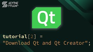 How to Install Qt Creator  Qt QML Tutorial 2  Scythe Studio [upl. by Eadas263]