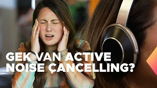 Active Noise Cancelling koptelefoons schadelijk voor gehoor [upl. by Wylen]