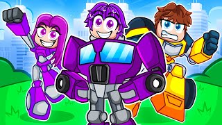 Becoming TRANSFORMERS in Roblox… [upl. by Adaj]