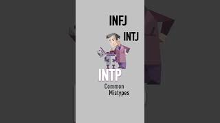 INTP  Common Mistypes shorts [upl. by Francklyn]