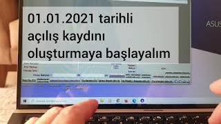 İşletme defterinden bilançoya geçen mükellefin yevmiye defteri açılış kaydı  SMMM EMİNE YABACIOĞLU [upl. by Michiko987]