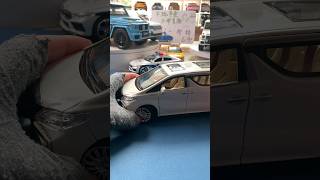 Unboxing Toyota Alphard model car diecast modelcars satisfying diecastcar toycar asmr [upl. by Eenyaj]