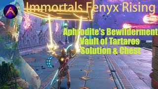 Aphrodites Bewilderment  Vault of Tartaros Solution w Chest Immortals Fenyx Rising [upl. by Ahsataj486]