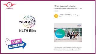 Wipro Business Evaluation Round  Orientation Session  wiprohiring orientationsession [upl. by Aliahs]