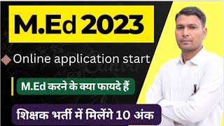 MEd admission 202324  admission open [upl. by Nialb]