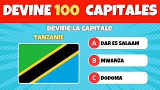 Défi Capitales du Monde  Quiz Géo pour Tous Niveaux  Quiz Quiz [upl. by Vandyke54]