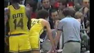 Finale Coppa Campioni 1982  SquibbCantù Vs Maccabi TelAviv [upl. by Adlesirk]