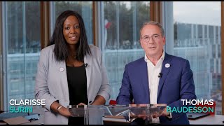 Thomas BAUDESSON et Clarisse SURIN candidats au bâtonnat et au vicebâtonnat [upl. by Ttenrag]