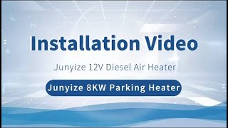 Junyize 8KW All in One 12V Diesel Air Heater [upl. by Naitsirhc]