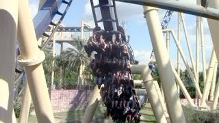 Montu offride HD Busch Gardens Tampa [upl. by Yhcir]