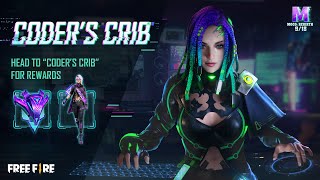 Mocos Special Interface  Coders Crib  Garena Free Fire [upl. by Ahsinoj2]