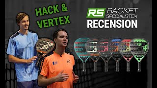 Recension  Bullpadel 2021  Vertex amp Hack [upl. by Shuma]