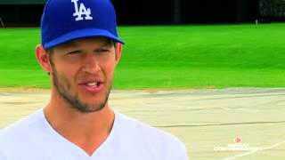 Clayton Kershaw Interview He Talks About How to Start His Day [upl. by Noteloc]