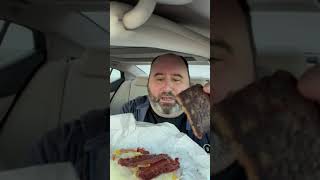 Wendys Breakfast Baconator review [upl. by Gratia]