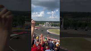 Hamilton vs Verstappen crash on Hungaroring 🇭🇺🏎️ f1 hamilton verstappen hungary hungaroring [upl. by Kinata]