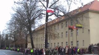 01022013  Przysięga wojskowa we wrocławskim Centrum [upl. by Goldie]