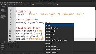 Read JSON Files Using Python [upl. by Aliekahs]