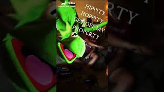 Kermit Hippity Hoppity Get Off My Property Meme [upl. by Zaid476]