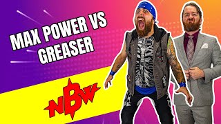 Max Power vs Greaser  New Breed Wrestling  Truro NS  May 20th 2023 [upl. by Feliza617]