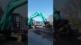 Bandgrävare Kobelco SK21OLC6ES  2005 [upl. by Tterrab]