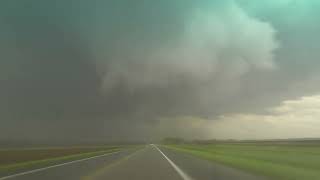 Tormenting Tempest Tornado impacts tiny MO town timelapse [upl. by Korns]