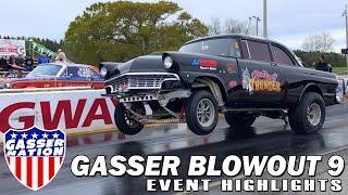 Gasser Blowout 9 Atmore AL Drag Racing Event Highlights [upl. by Godred]