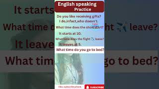 English speaking practicequestion answer practice in Englishenglishlearningways [upl. by Einahpetse123]