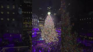 30 Rock 2025 Christmas Tree Lighting [upl. by Koren]