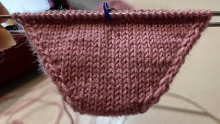 How to Knit The Knitted Cast On  Knitting Tutorial [upl. by Easton859]