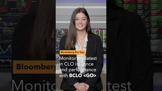 Bloomberg Pro Tips Monitor trends in the international CLO market with BCLO [upl. by Nehtanoj]