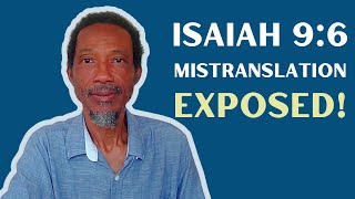 Isaiah 96 Mistranslation Exposed Almost ALL Deceived [upl. by Ametaf]