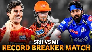 SRH vs MI Highlights 2024  Record Breaker Match  IPL Highlights 2024  HighScoring thriller Match [upl. by Ellimaj]