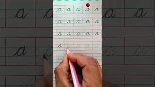 How to Write Small a Letter  Practice English a Letter  Writing Small a Letter Four Ruled Writing [upl. by Vlada743]